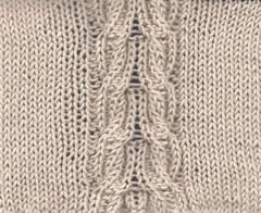 silk knit cable
